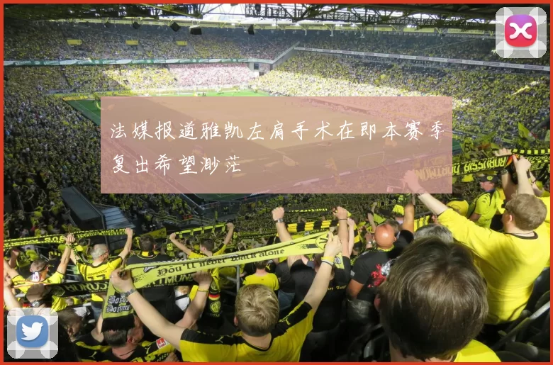 法媒报道雅凯左肩手术在即本赛季复出希望渺茫